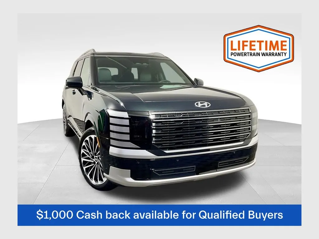 Green 2026 Hyundai Palisade Hybrid Calligraphy for sale in Athens, OH