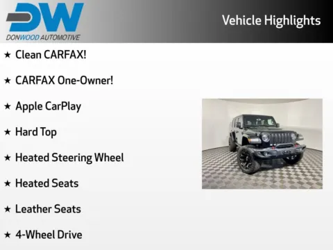 Another view of 2020 Jeep Wrangler Unlimited Rubicon for sale in Athens, OH at Don Wood Hyundai