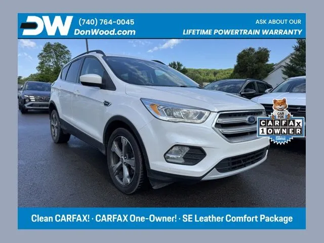 White 2017 Ford Escape SE for sale in Athens, OH