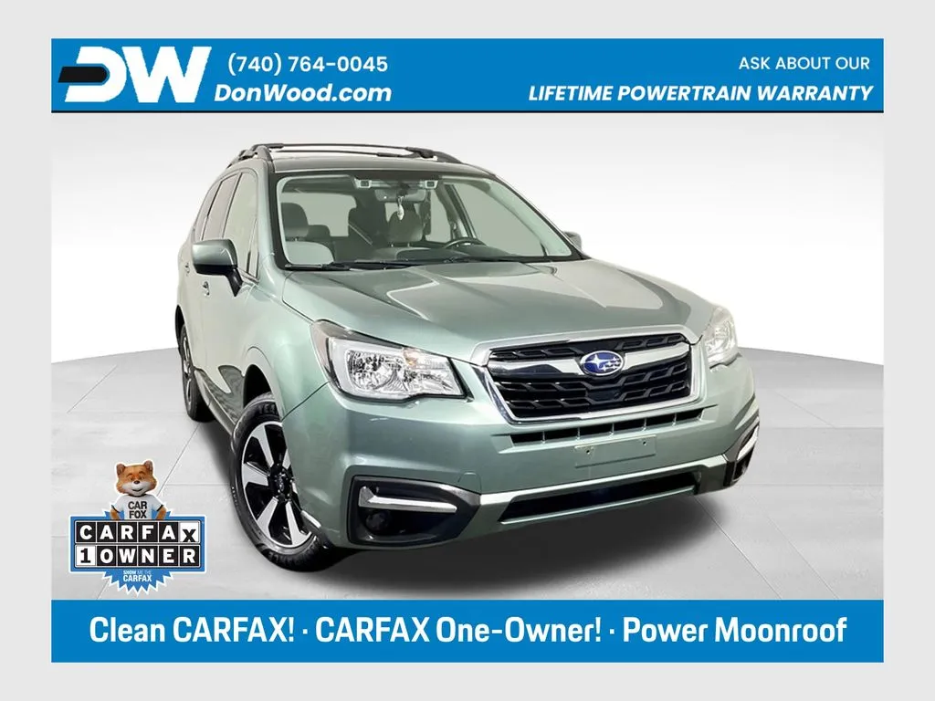 Green 2018 Subaru Forester 2.5i Premium for sale in Athens, OH