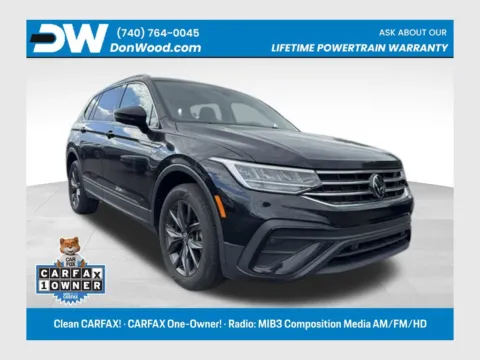 Black 2022 Volkswagen Tiguan 2.0T SE for sale in Athens, OH