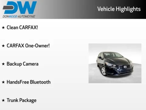 Another view of 2023 Nissan Versa 1.6 S for sale in Athens, OH at Don Wood Hyundai