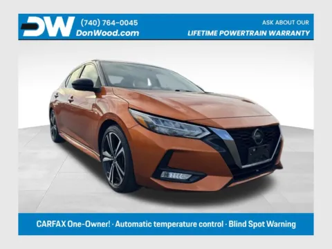Black 2021 Nissan Sentra SR for sale in Athens, OH