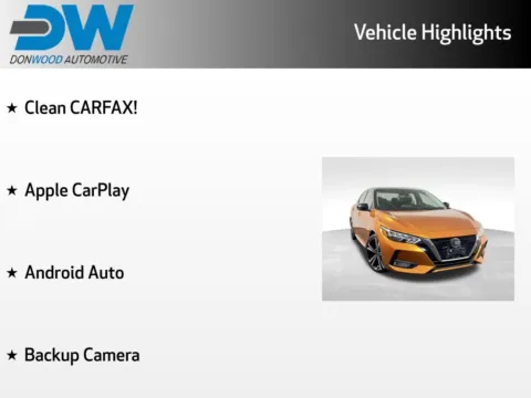 Another view of 2021 Nissan Sentra SR for sale in Athens, OH at Don Wood Hyundai