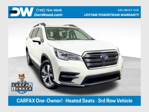 White 2021 Subaru Ascent Premium for sale in Athens, OH