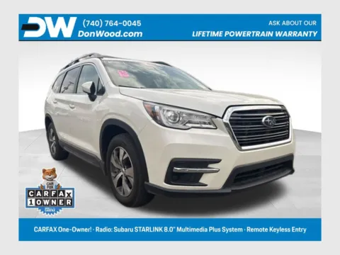White 2021 Subaru Ascent Premium for sale in Athens, OH