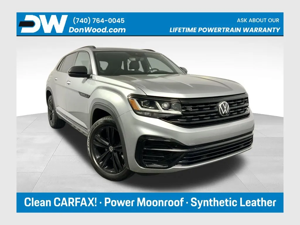 Silver 2023 Volkswagen Atlas Cross Sport 2.0T SEL R-Line for sale in Athens, OH
