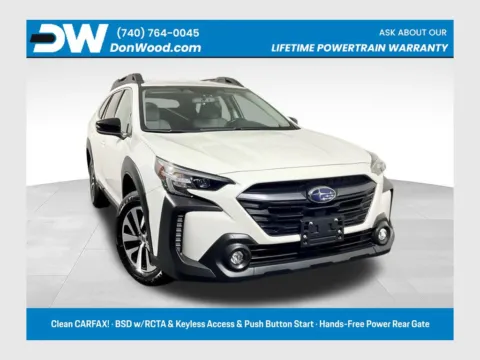 White 2023 Subaru Outback Premium for sale in Athens, OH