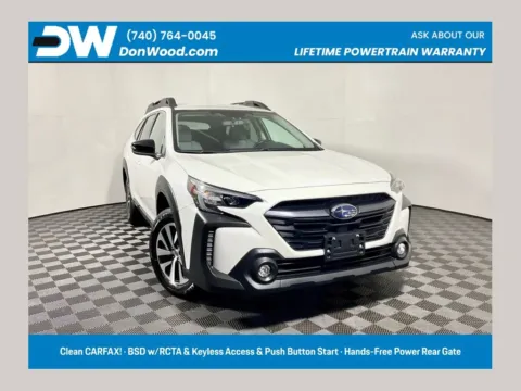 White 2023 Subaru Outback Premium for sale in Athens, OH