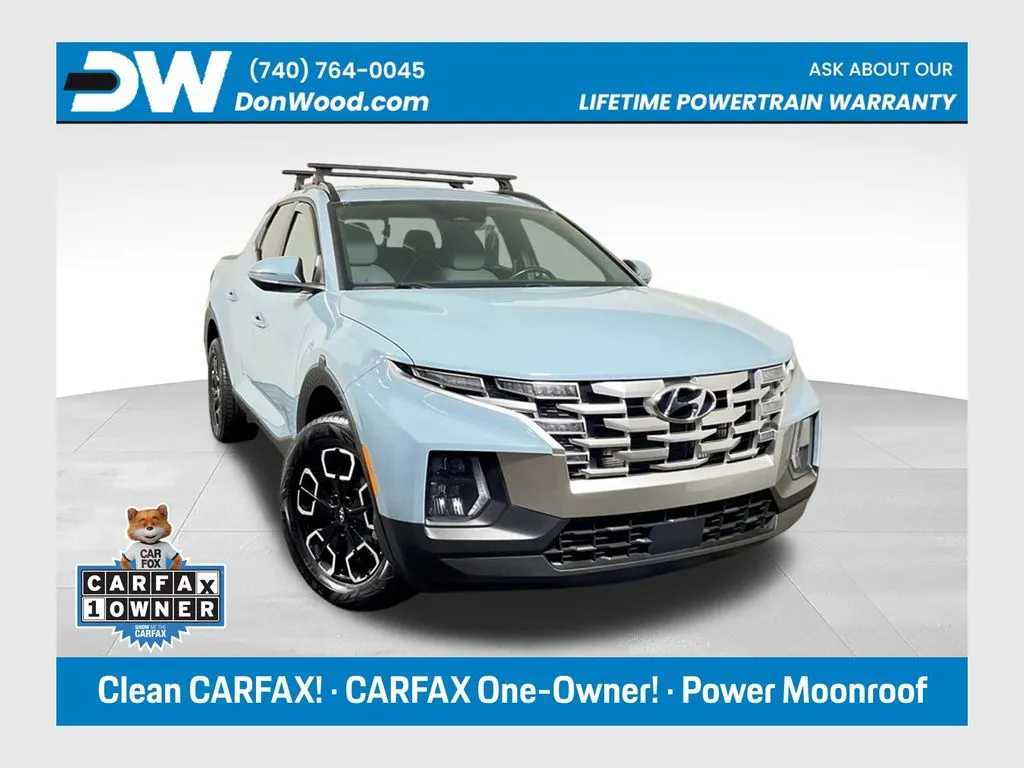 Blue 2023 Hyundai Santa Cruz SEL Premium for sale in Athens, OH