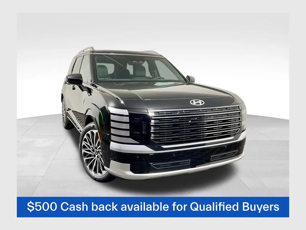Black 2026 Hyundai Palisade Hybrid Calligraphy for sale in Athens, OH