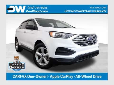 White 2021 Ford Edge SE for sale in Athens, OH