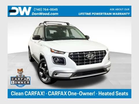 White 2022 Hyundai Venue Limited for sale in Athens, OH