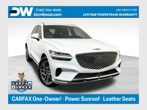 White 2023 Genesis GV70 2.5T Advanced for sale in Athens, OH