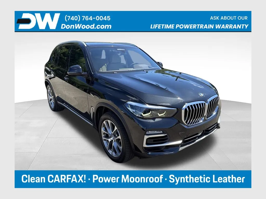 Black 2019 BMW X5 xDrive40i for sale in Athens, OH