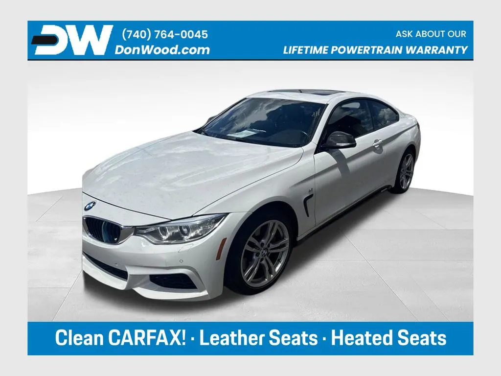 White 2014 BMW 4 Series 435i xDrive for sale in Athens, OH