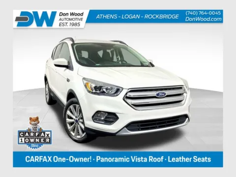 White 2019 Ford Escape SEL for sale in Athens, OH