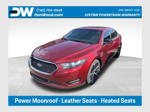 Red 2015 Ford Taurus SHO for sale in Athens, OH
