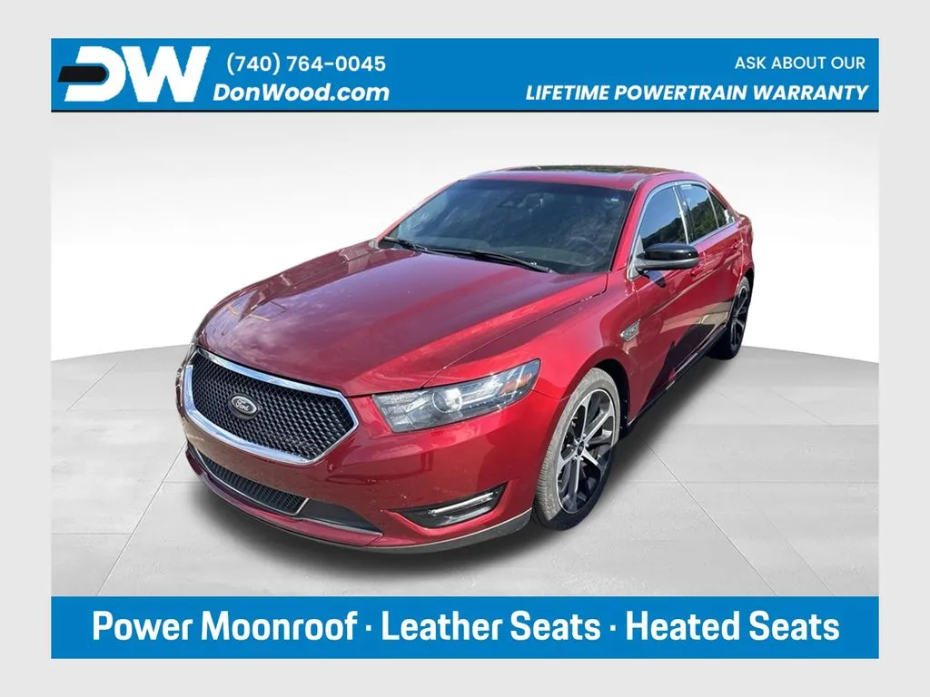 Red 2015 Ford Taurus SHO for sale in Athens, OH