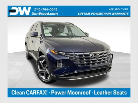 Blue 2022 Hyundai Tucson Hybrid Limited for sale in Athens, OH
