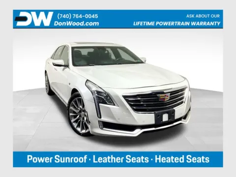 White 2018 Cadillac CT6 3.6L Luxury for sale in Athens, OH