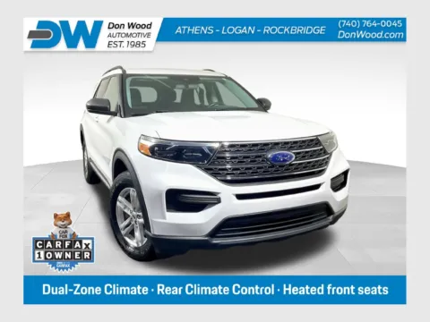 White 2022 Ford Explorer XLT for sale in Athens, OH