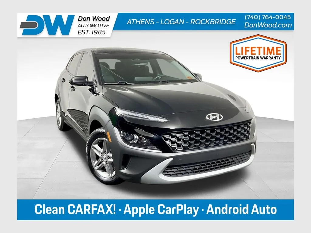 Black 2023 Hyundai Kona SE for sale in Athens, OH