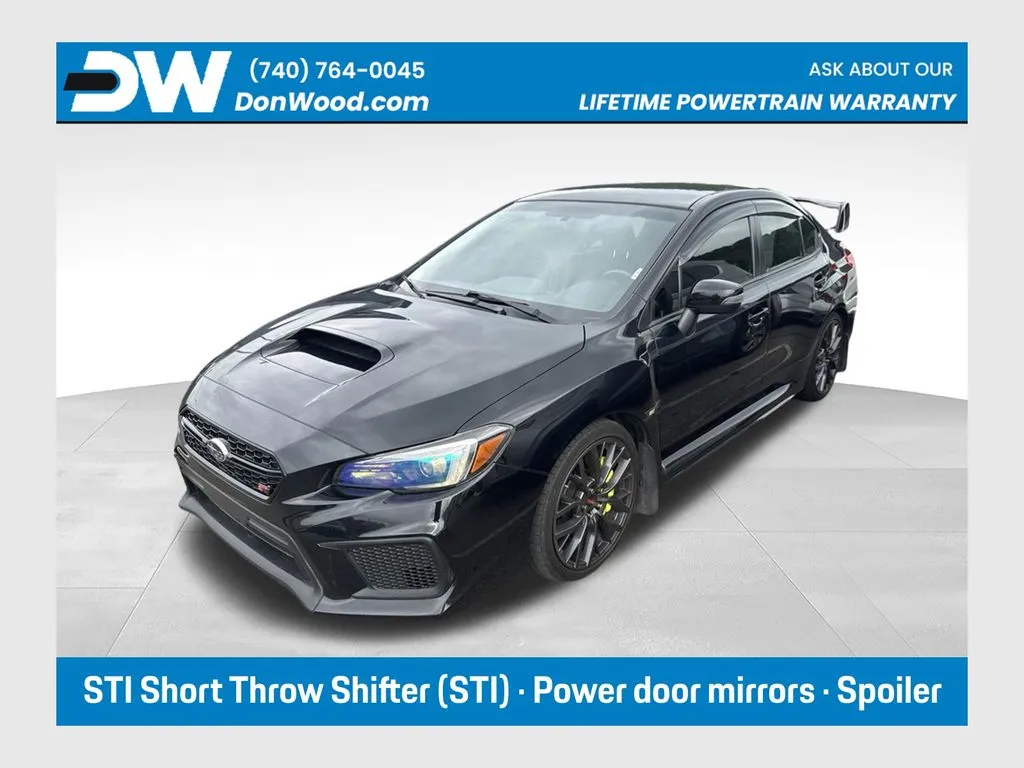 Black 2018 Subaru WRX STi for sale in Athens, OH