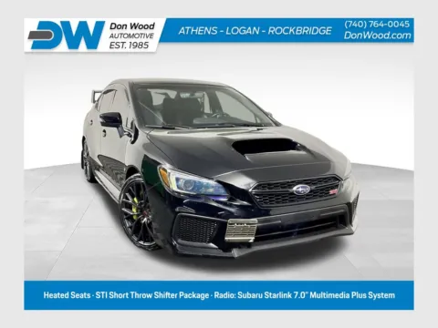 Black 2018 Subaru WRX STi for sale in Athens, OH