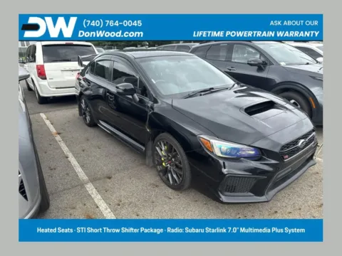 Black 2018 Subaru WRX STi for sale in Athens, OH