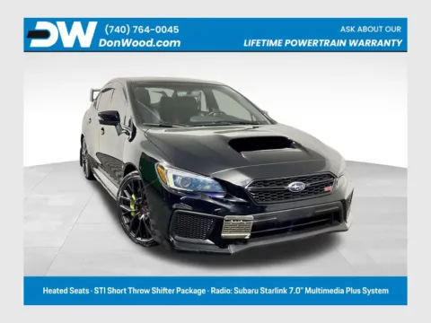 Black 2018 Subaru WRX STi for sale in Athens, OH