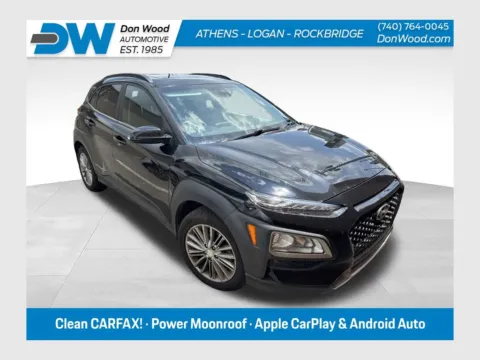 Black 2020 Hyundai Kona SEL Plus for sale in Athens, OH