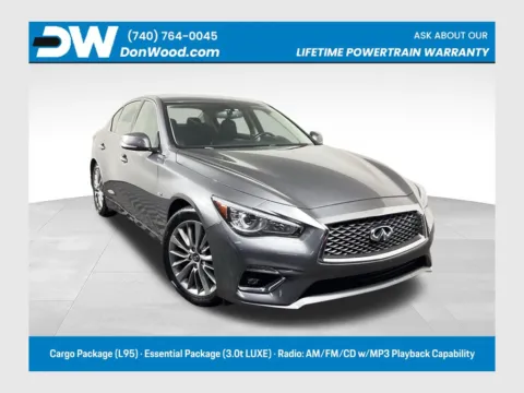 Gray 2018 INFINITI Q50 3.0t LUXE for sale in Athens, OH