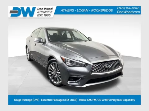 Gray 2018 INFINITI Q50 3.0t LUXE for sale in Athens, OH