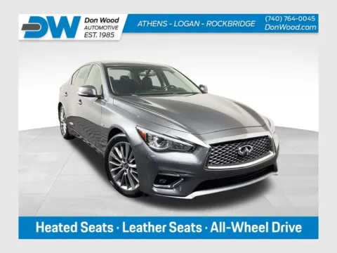 Gray 2018 INFINITI Q50 3.0t LUXE for sale in Athens, OH