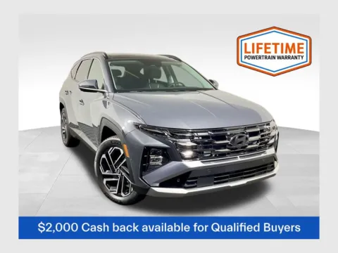 Gray 2026 Hyundai Tucson Hybrid Limited for sale in Athens, OH
