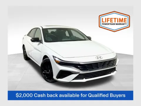 White 2026 Hyundai Elantra SEL Sport for sale in Athens, OH