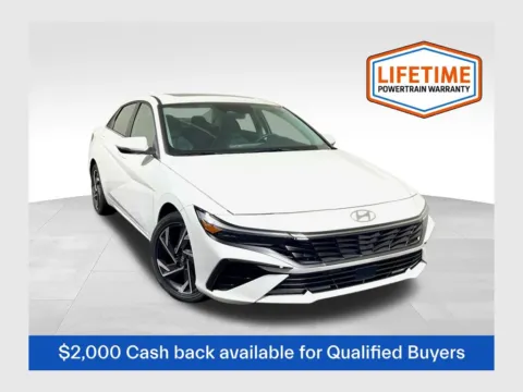 White 2026 Hyundai Elantra Limited for sale in Athens, OH