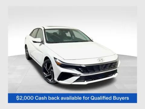 White 2026 Hyundai Elantra Limited for sale in Athens, OH