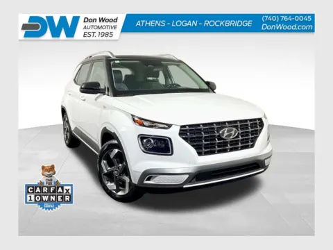White 2023 Hyundai Venue Limited for sale in Athens, OH