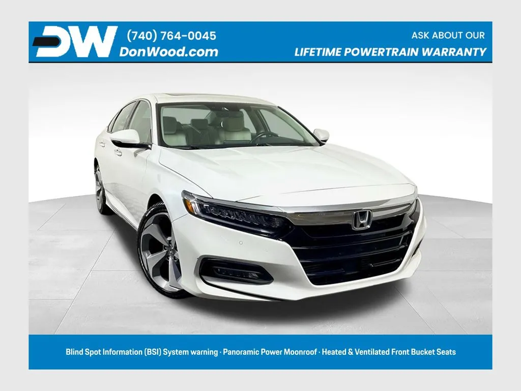 White 2018 Honda Accord Touring for sale in Athens, OH