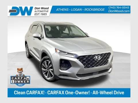 Silver 2020 Hyundai Santa Fe SEL for sale in Athens, OH