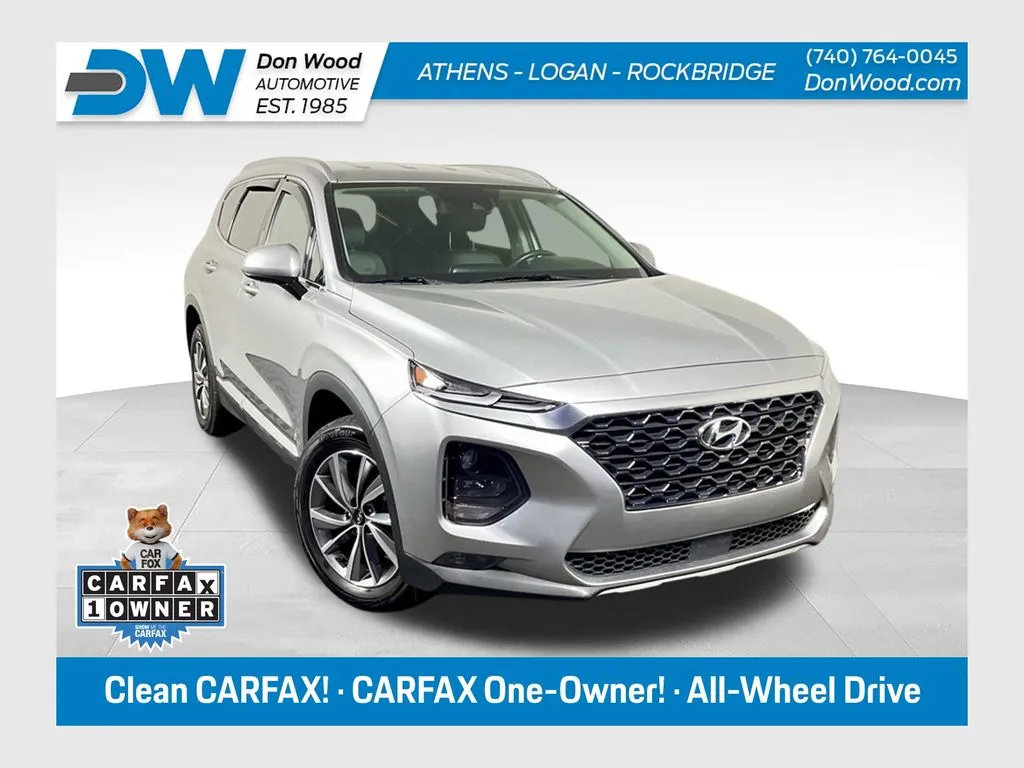 Silver 2020 Hyundai Santa Fe SEL for sale in Athens, OH