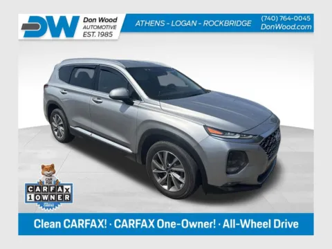 Silver 2020 Hyundai Santa Fe SEL for sale in Athens, OH