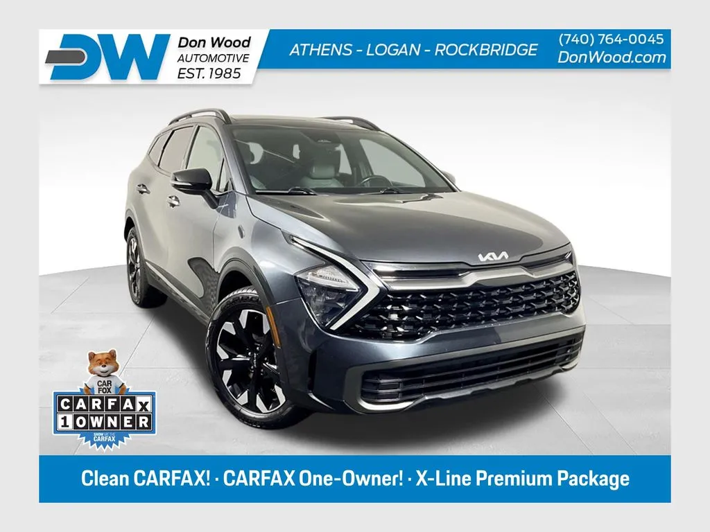 Gray 2023 Kia Sportage X-Line for sale in Athens, OH