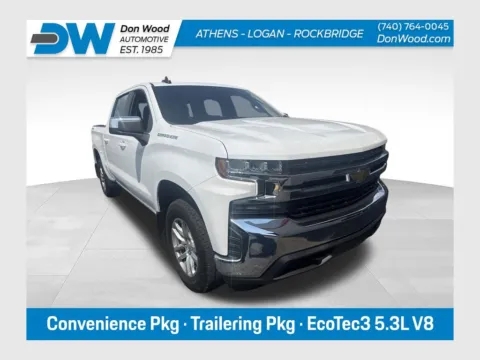 White 2021 Chevrolet Silverado 1500 LT for sale in Athens, OH