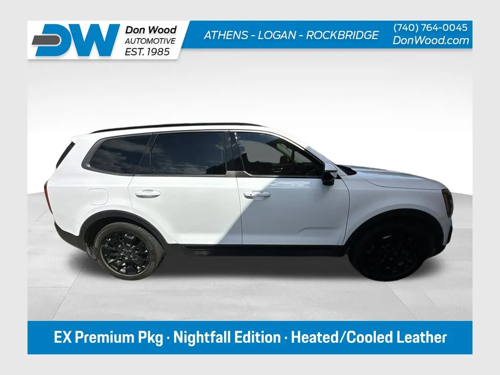 White 2021 Kia Telluride EX for sale in Athens, OH