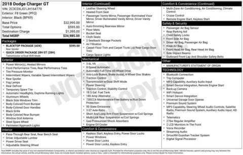 Photos of 2018 Dodge Charger GT for sale in Athens, OH at Don Wood Hyundai