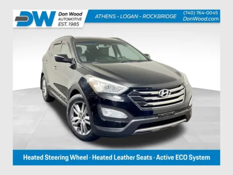 Black 2013 Hyundai Santa Fe Sport 2.0L Turbo for sale in Athens, OH