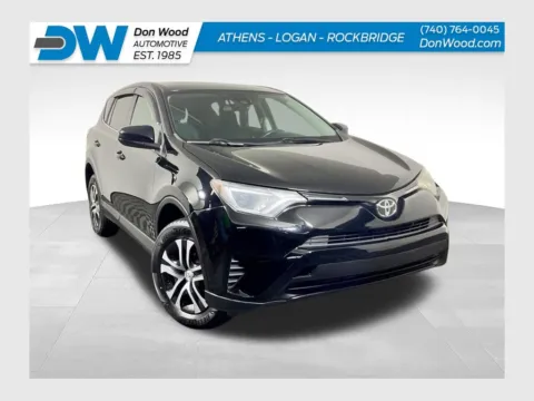 Black 2018 Toyota RAV4 LE for sale in Athens, OH